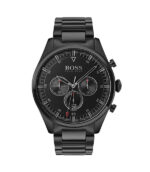 Hugo Boss Pioneer 1513714 Svart Stål svart urtavla 44mm Herrklocka 1513714