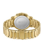 Hugo Boss Integrity Guld Stål svart urtavla 42mm Herrklocka 1513781