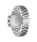 Hugo Boss Pilot Silver Stål blå urtavla 44mm Herrklocka 1513850