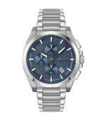 Hugo Boss Grandmaster Sport Lux Silver Stål blå urtavla 46mm Herrklocka 1513884