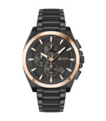 Hugo Boss Grandmaster Sport Lux Svart Stål svart urtavla 44mm Herrklocka 1513885