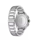 BOSS Volane Volane Silver Stål grön urtavla 44mm Herrklocka 1513951