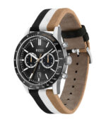 BOSS Allure Allure Flerfärgad Tyg svart urtavla 44mm Herrklocka 1513963