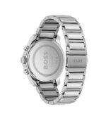 BOSS Trace Silver Stål röd urtavla 44mm Herrklocka 1514004