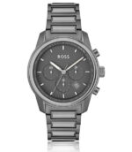 BOSS Trace Trace Grå Stål grå urtavla 44mm Herrklocka 1514005
