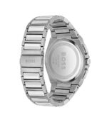 BOSS Steer Steer Chrono Silver Stål blå urtavla 44mm Herrklocka 1514048