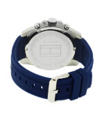 Tommy Hilfiger Decker Blå Sillikon 44mm Herrklocka 1791349