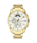Tommy Hilfiger Decker Guld Stål 44mm Herrklocka 1791538