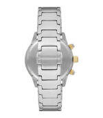 Emporio Armani Mario Silver Stål grön urtavla 44mm Herrklocka AR11454