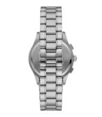 Emporio Armani Paolo Silver Stål Svart Urtavla 42mm Herrklocka AR11602