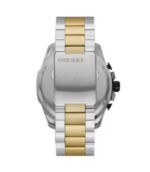 Diesel Mega Chief Silver/Guld Stål Svart Urtavla 54mm Herrklocka DZ4581
