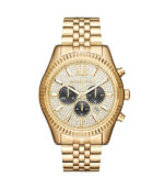 Michael Kors Lexington Guld Stål 38mm Damklocka MK8494