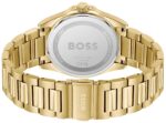 BOSS Strike 1514172 Guld Stål blå urtavla 41mm Herrklocka 1514172