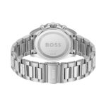 BOSS Strike 1514290 Silver/Svart Stål svart urtavla 41mm Herrklocka 1514290